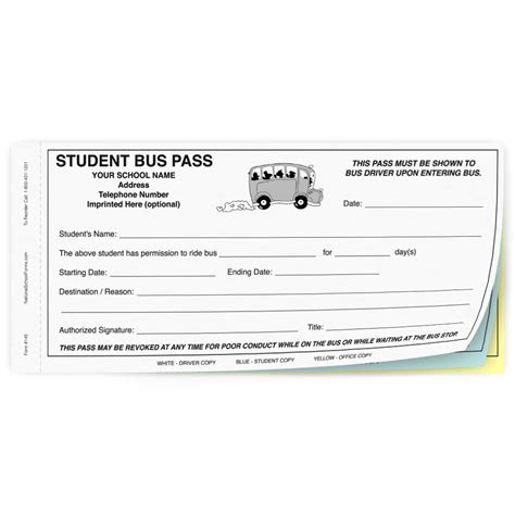 free bus pass for students